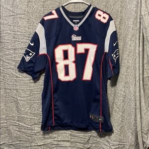Authentic Nike New England Patriots #87 Jersey